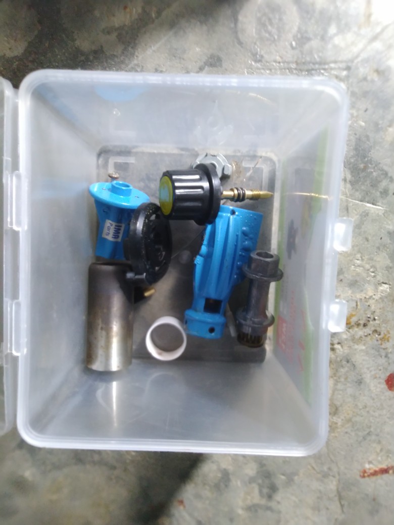 Kepala Gas Torch Kuningan 13cm