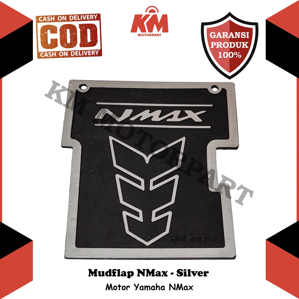 Mudflap Mud Flap NMax Penahan Lumpur Model Panah Pelindung Motor Aksesoris Variasi Yamaha N Max