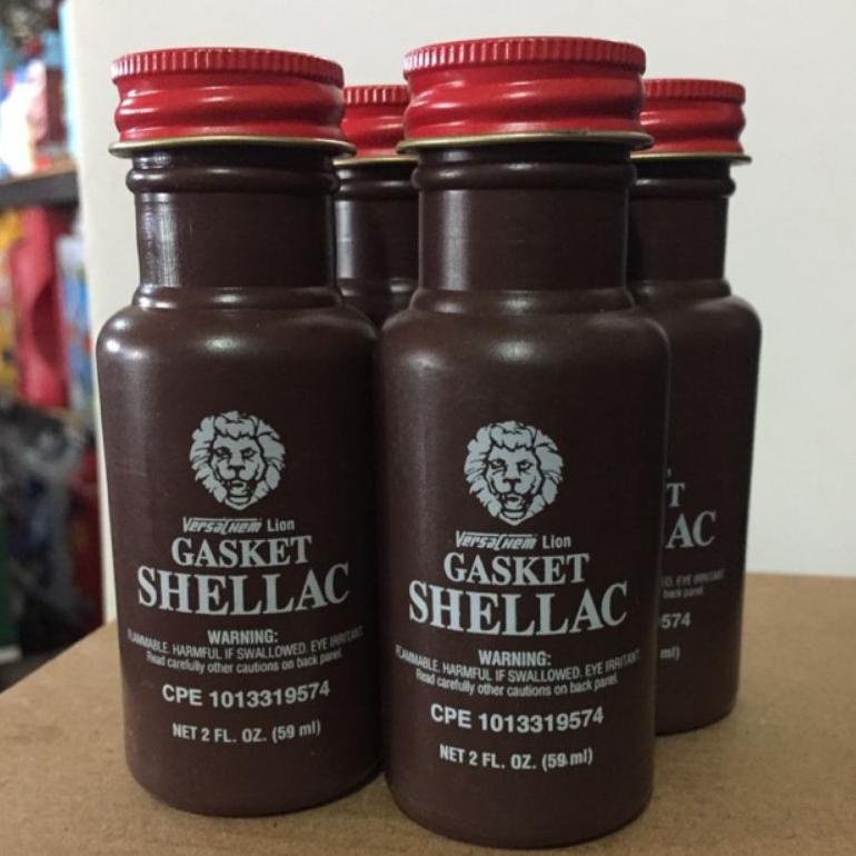 

₵ Lem Gasket Shellac Compound Versachem Lion 59ml ㅛ