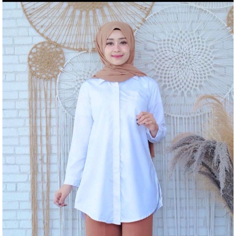 TUNIK PUTIH BASIC TOYOBO