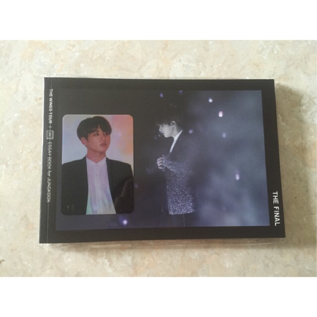 BTS Essay Book Jungkook