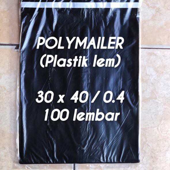 

★★★ VRSI plastik packing POLYMAILER 30x40 0. lembar plastik lem ✳ →
