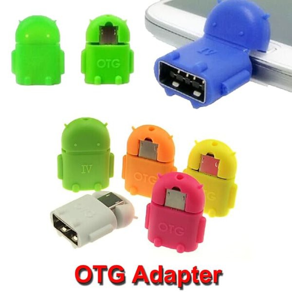 OTG ROBOT ANDROID V8 Adapter USB to Micro Converter