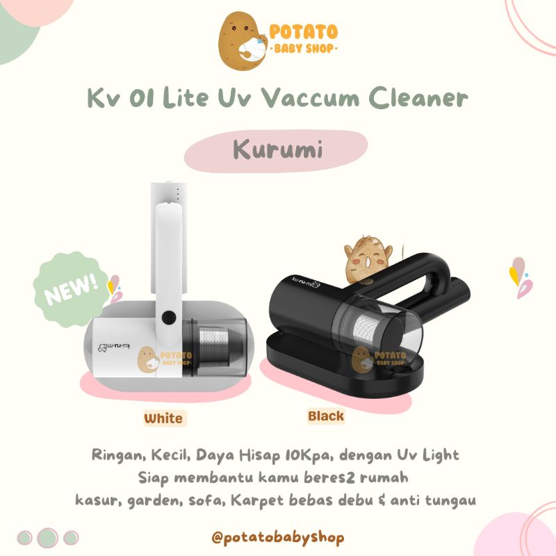 Kurumi KV 01 Lite Anti Dust Mites UV Vacum Cleaner