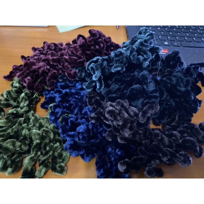 IKAT RAMBUT (isi6pcs) KUNCIR UBUR UBUR-Ubur Gelap 6pcs