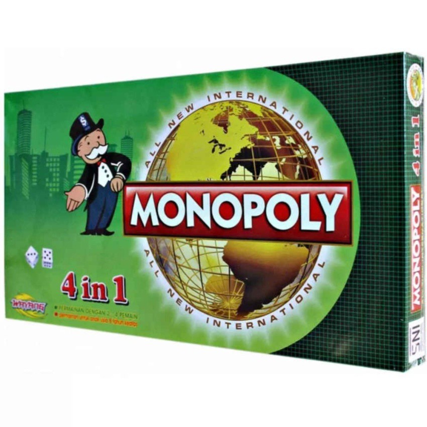 MONOPOLY 4 IN 1
