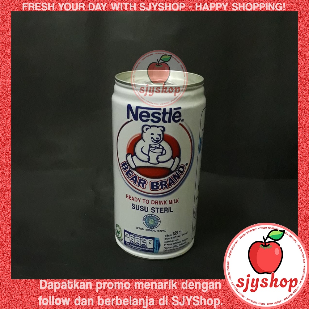 

Susu Bear Brand Kaleng 189 ml - SJYShop