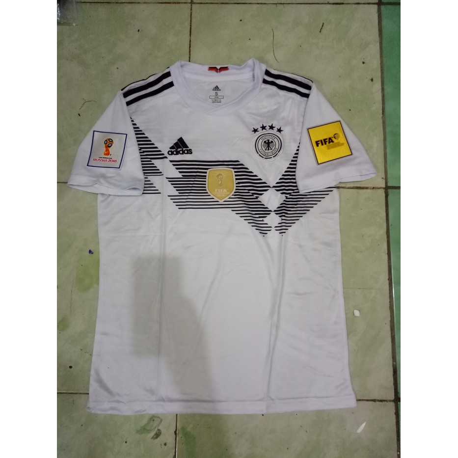 PROMO Jersey Baju Kaos Jerman Home Germany Piala Dunia 2018 Grade Ori Patch TERLARIS