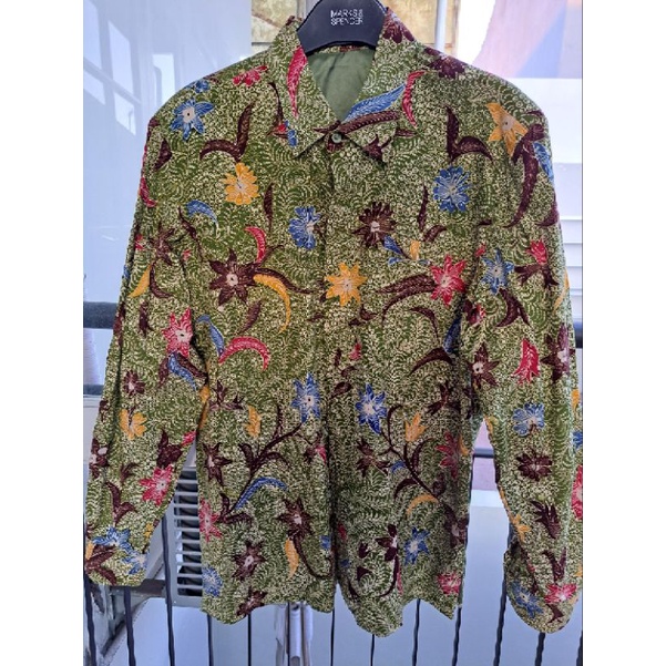 Kemeja pria batik tulis Madura