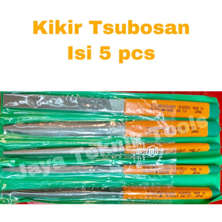 

Kikir Besi Tsubosan Set Jepang 5 pcs 2nd Cut 00502