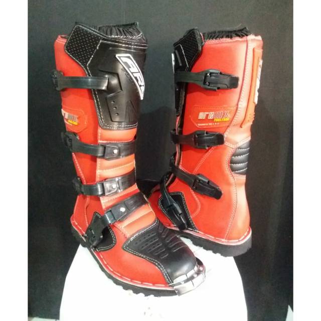 Sepatu trail motocross arc mx RED03