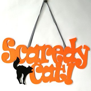 Non Woven Halloween Hanging Door Wall Signs For Home School Office Decor