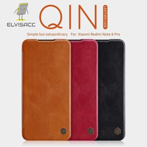 XIAOMI REDMI NOTE 8 PRO NILLKIN LEATHER CASE ORIGINAL