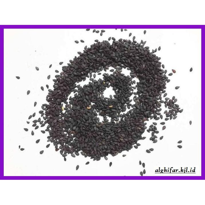 

Makanan-Kering- Wijen Hitam/ Black Sesame Seed 100 Gr -Aneka.