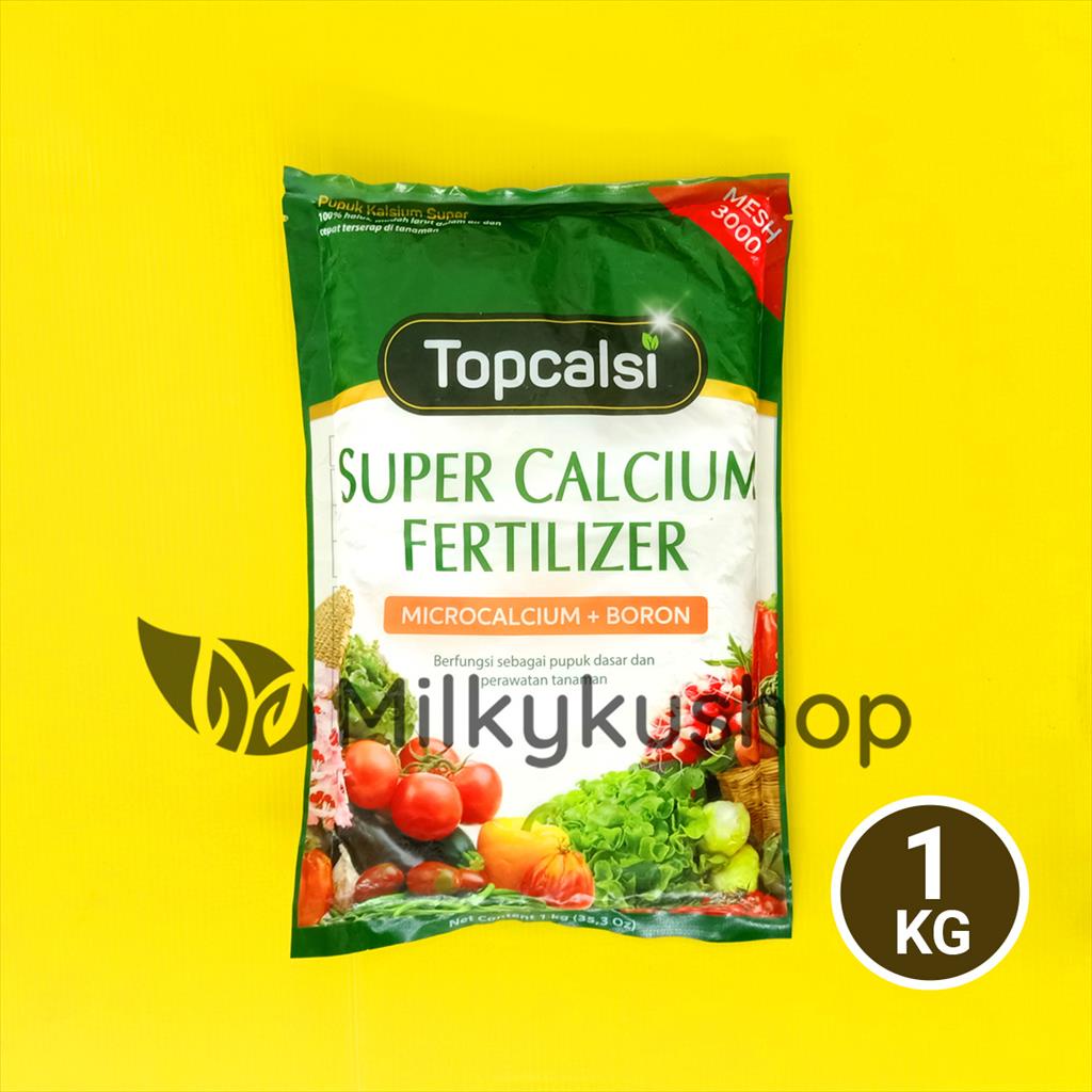 PUPUK TOPCALSI 1 KG KEMASAN PABRIK KALSIUM BORON