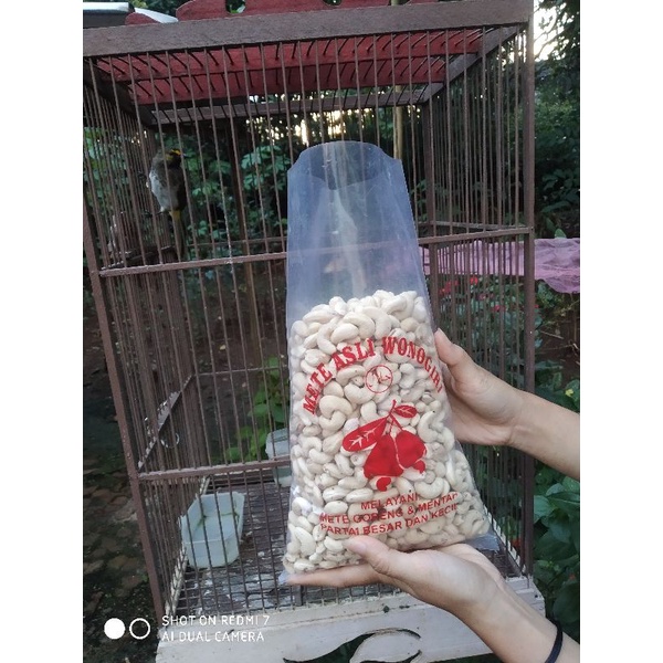 

kacang mede hallal mete kering utuh 1kg jumbo COD