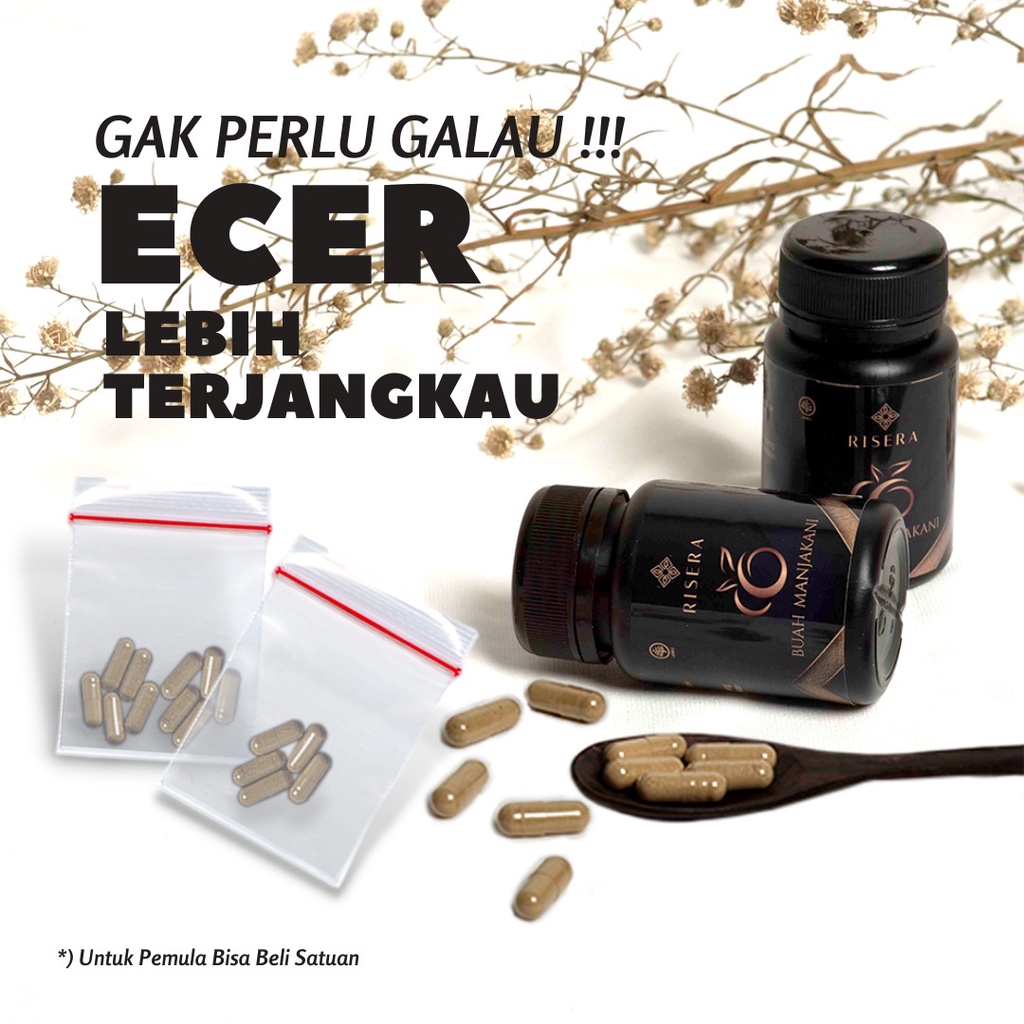 RISERA Pil balik perawan gurah vagina obat kista miss v organ intim kewanitaan herbal manjakani asli