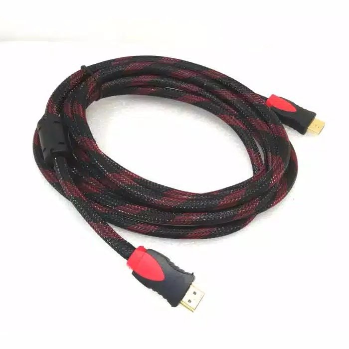 KABEL HDMI 3M SERAT JARING HDMI TO HDMI 3 m