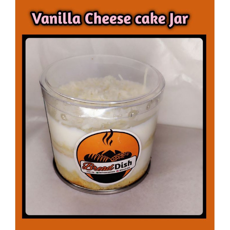 

Vanilla Cheese cake Jar / Desser Jar / Dessert Box