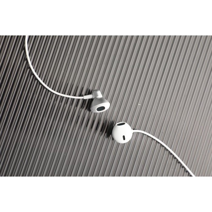 MINISO Type-c Klasik Metal Earphone Headphone Stereo Musik Semi-in-ear