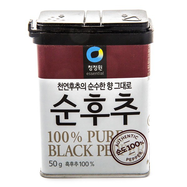 

CHUNG JUNG ONE Pure Black Pepper Powder 50gr - Lada Htam Bubuk Murni