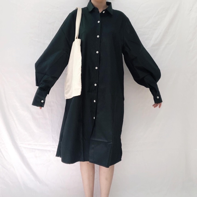 CLOTHIER - Bianca Puffy Sleeves Dress