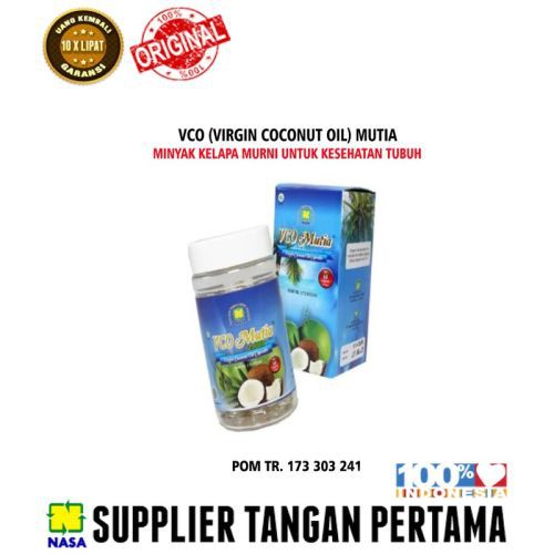 

Diskon VCO NASA VIRGIN COCONUT OIL CAPSULE MINYAK KELAPA MURNI UNTUK KESEHATAN TUBUH /VCO ORIGINAL NASA