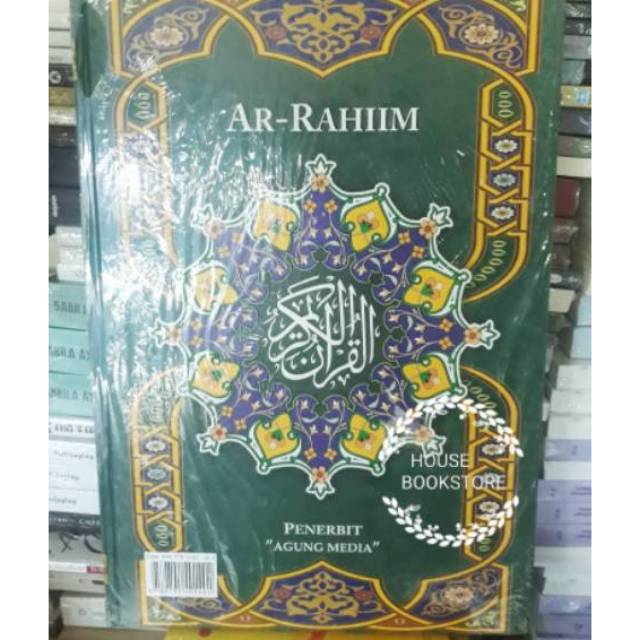 Al-Quran Lansia Ar-Rahman/AR - RAHIMUkuran : 29,5 x 42 cmAl-Quran non terjemahModel : Hard cover