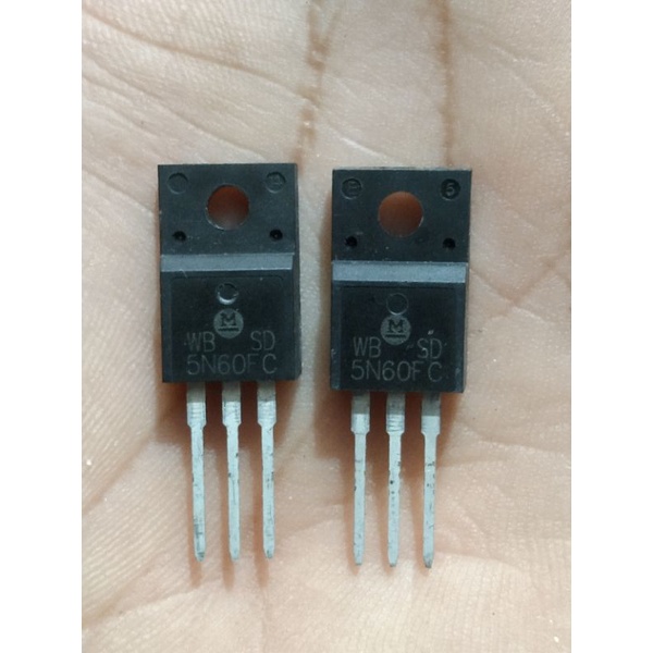 FQPF5N60C FQPF5N60 5N60C 5N60 N-Channel MOSFET 4,5A 600V TO-220F