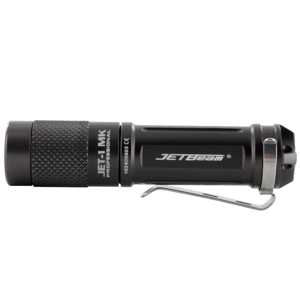 JETBeam Jet-1 MK Tiny Flashlight Senter LED CREE XP-G2 480 Lumens - Black