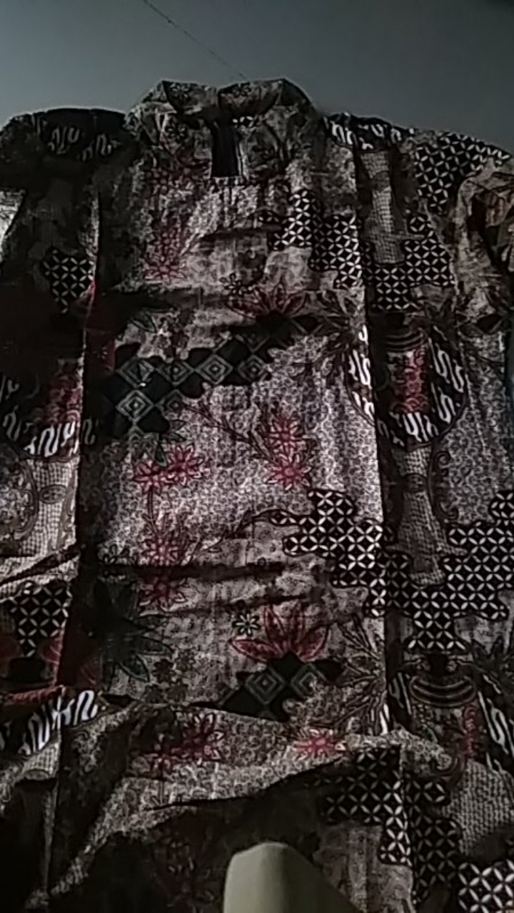 Terlaris Serut Genes Jelita Tunic Navbor Yelbor Whitbor Creambor Tunik Batik Modern Hrb030 Dolbi Dob