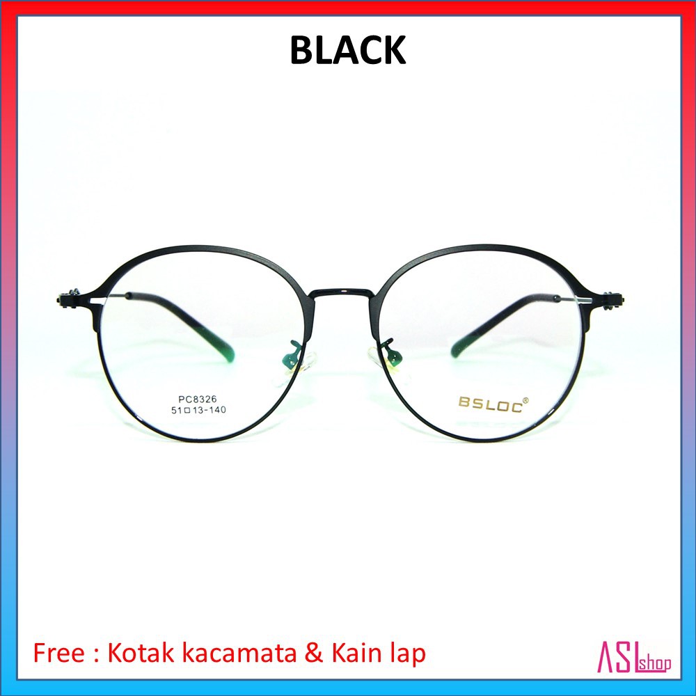 FRAME KACAMATA MINUS (KODE : PC 8326)