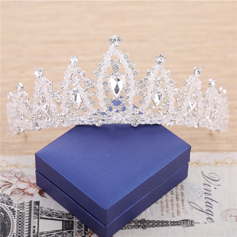 Silver Wedding Bridal Tiara Kristal