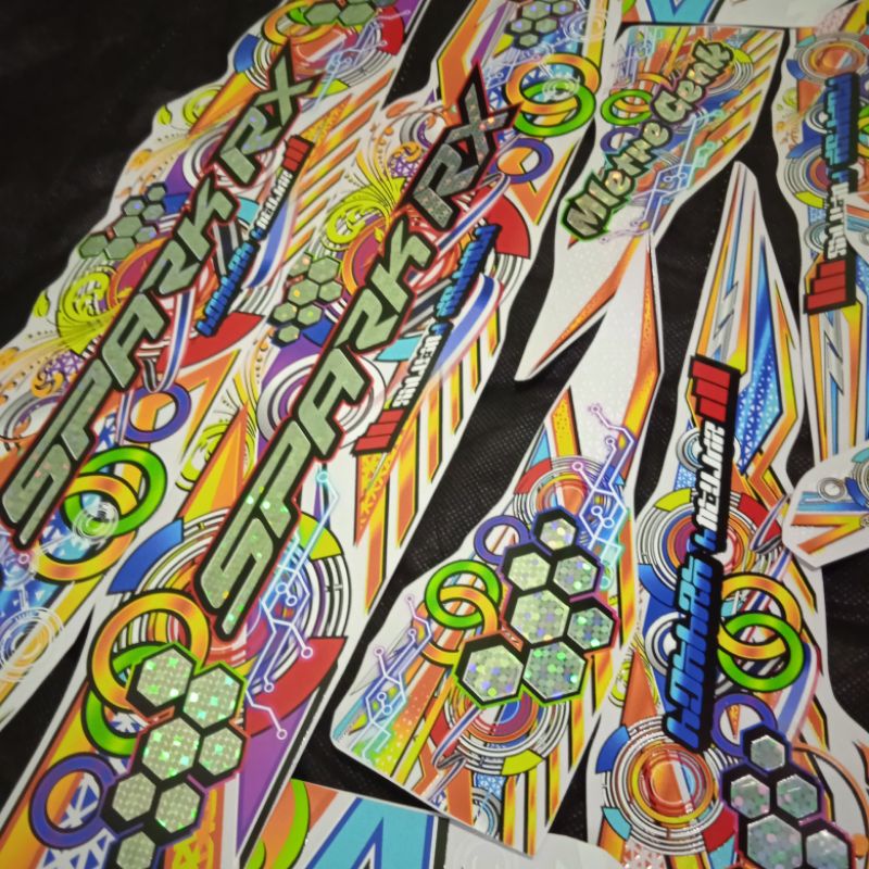 STRIPING TRANSPARAN HOLOGRAM VEGA ZR