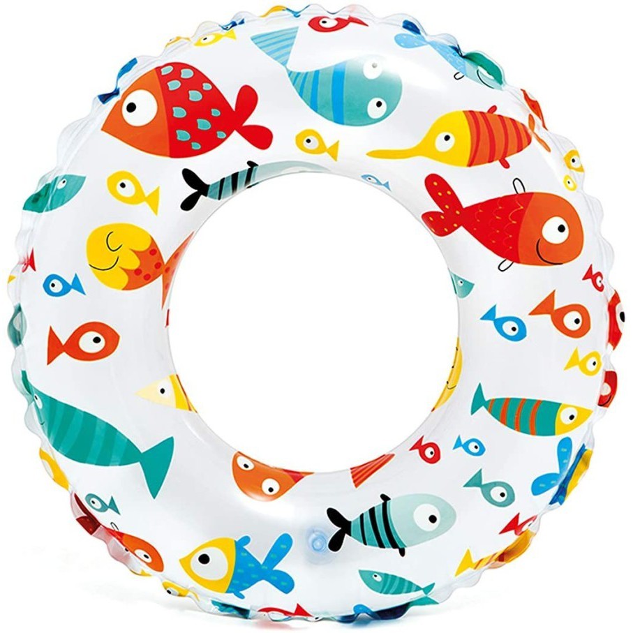 Intex 59230 Ban Renang Lively Print Swim Rings 51cm Pelampung Anak