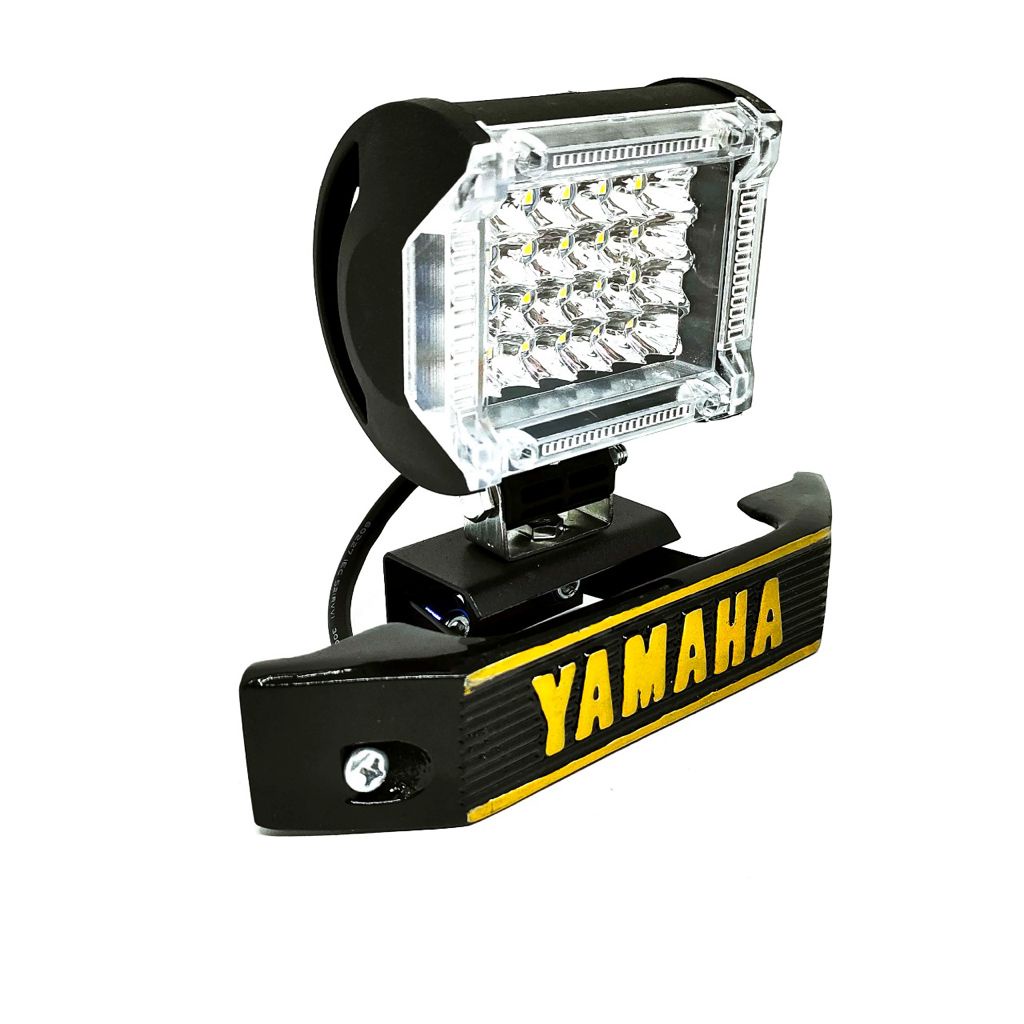 ( PAKET ) LAMPU TEMBAK LED 24 MATA 2MODE + BREKET KUMIS PNP RX-KING