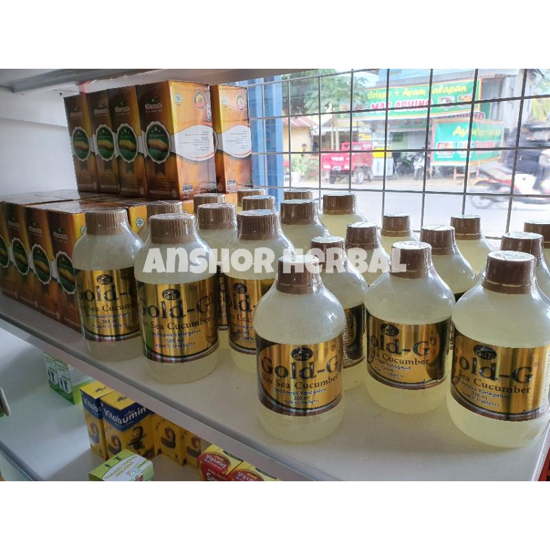 

Jelly Gamat Emas GOLD G 320ml Teripang Emas