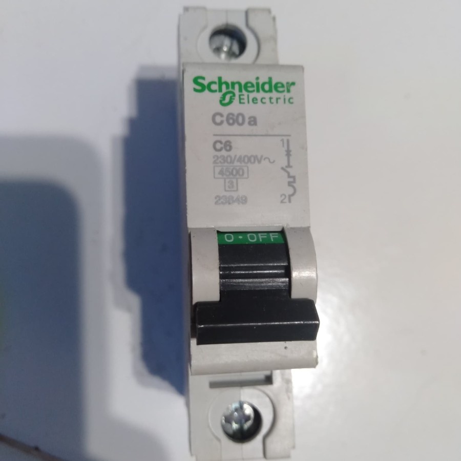 Jual mcb schneider c60a 6a 10a 16a 20ampere | Shopee Indonesia