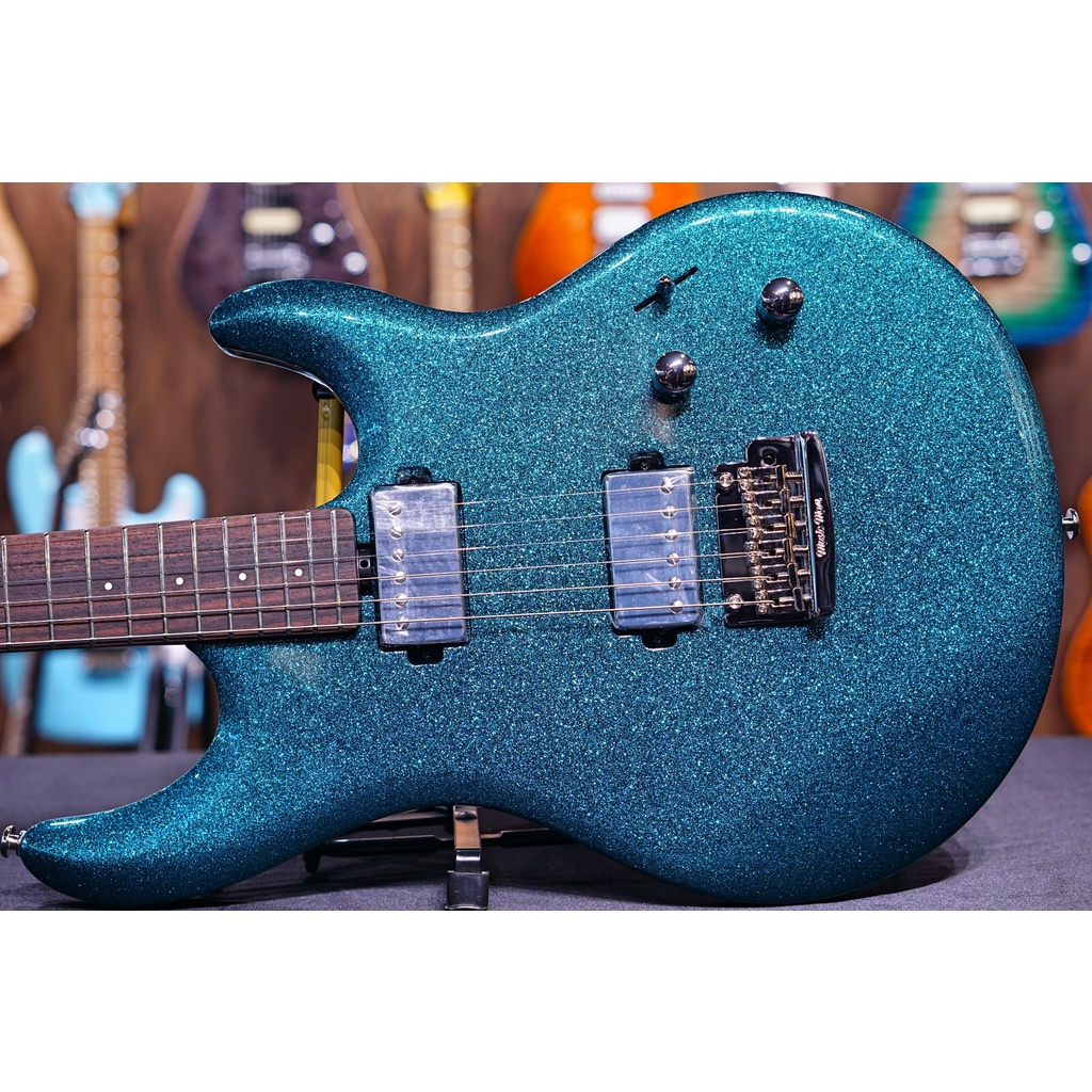 Ernie Ball Music Man Luke III HH - Ocean Sparkle G98406