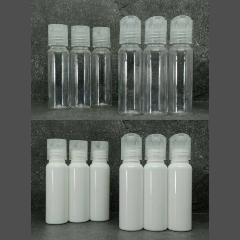 Botol 30ml Botol Presstop 30ml / Botol Presstop 20ml / Botol Disctop Botol Plastik Kosong PET