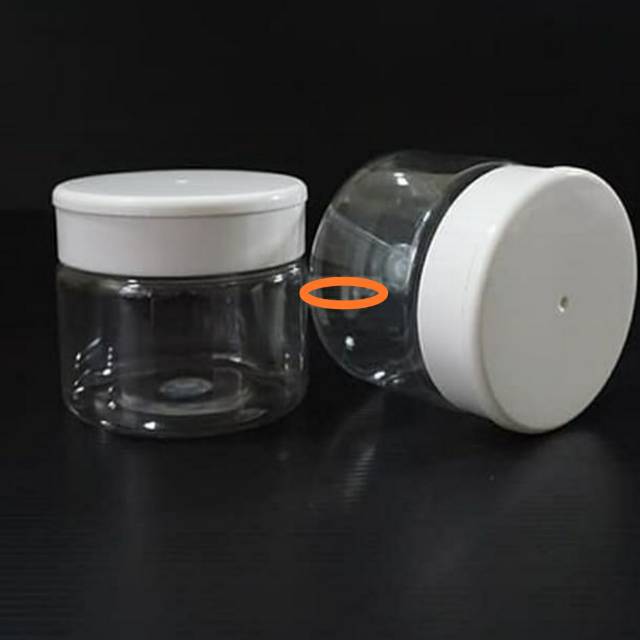 Pot Jar 177ml Natural Tutup Putih