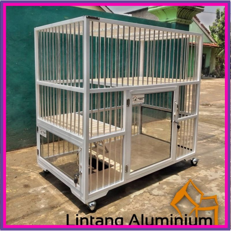 Kandang Kucing Aluminium Minimalis // Lintang Aluminium