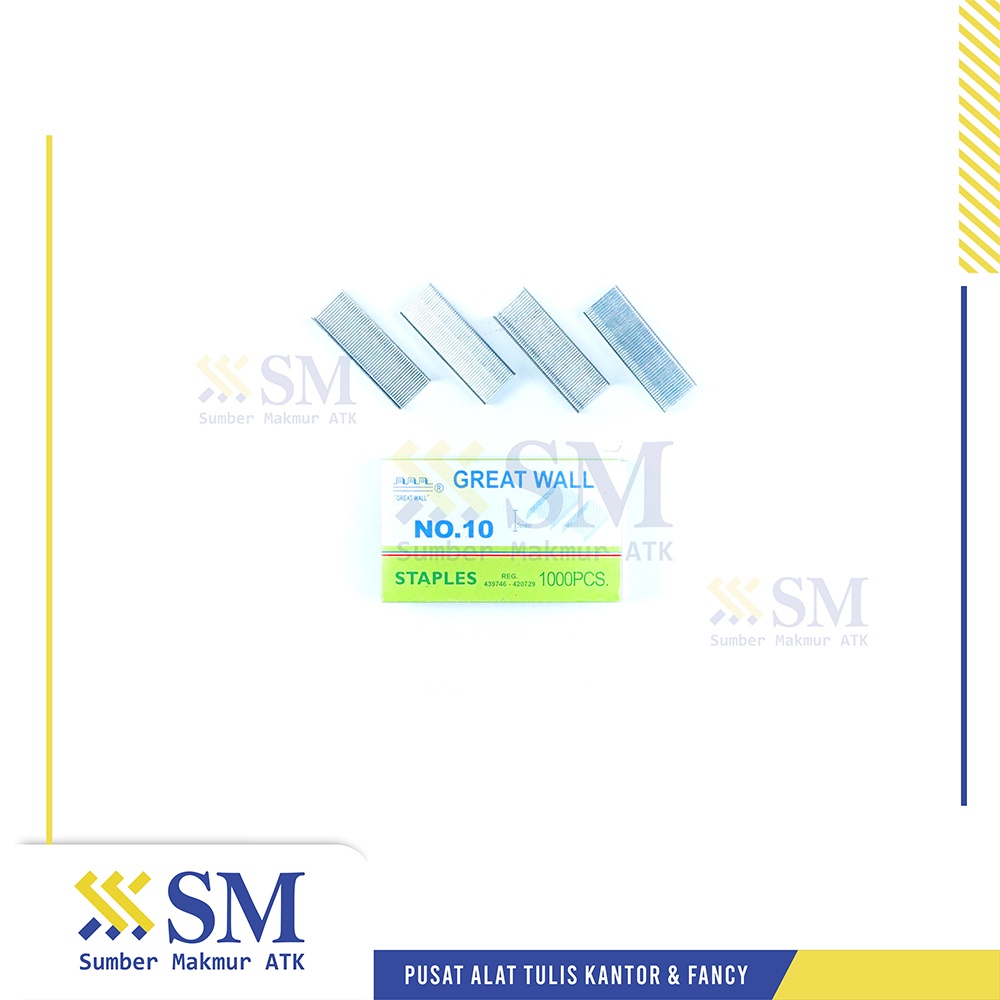 

ISI STAPLER / STAPLES GREAT WALL NO.10