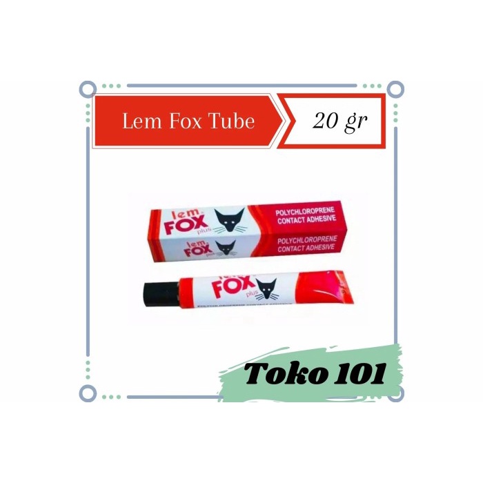 

Lem Fox Kuning Tube 20 gram