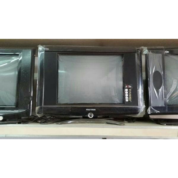 TV TABUNG POLYTRON FLAT U'SLIM BISA PUTAR KIRI KANAN 21"in 52UV212