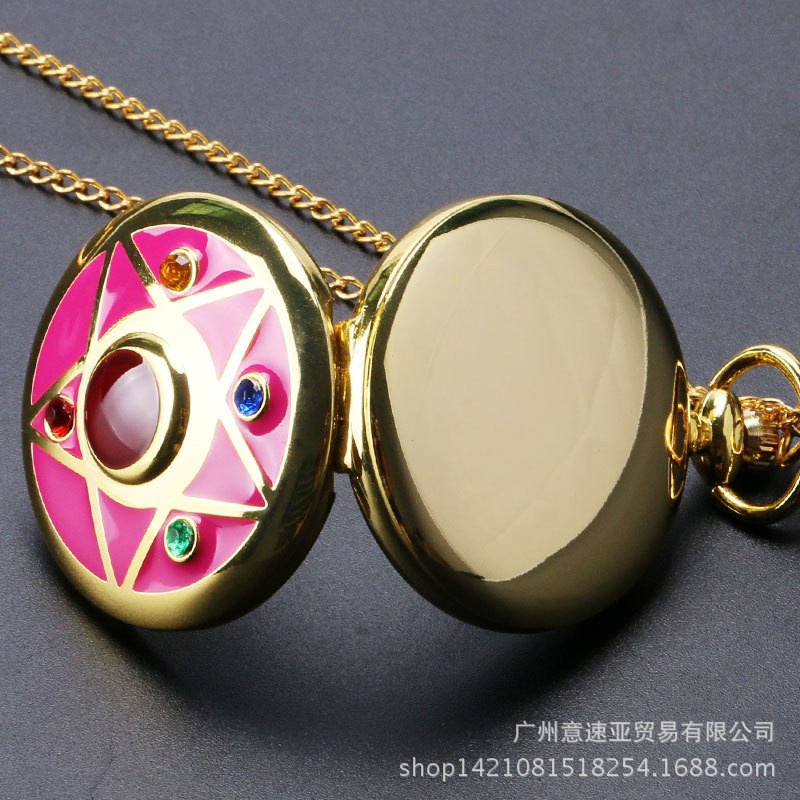 SPPW sailor moon pocket watch jam saku magical girl cosplay