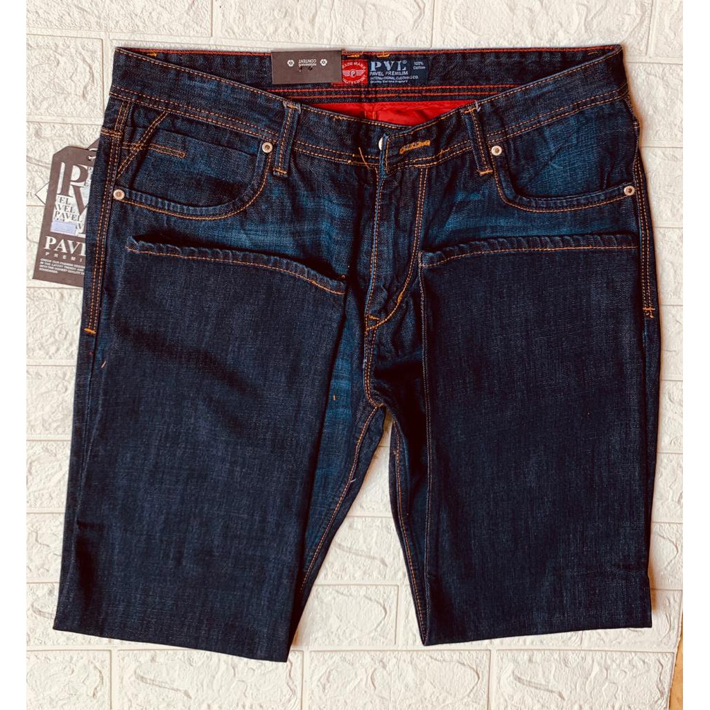 PVL BIRU CELANA JEANS PANJANG PRIA SIZE JUMBO MURAH BERKUALITAS TERBAIK - COD -kajaiashopi