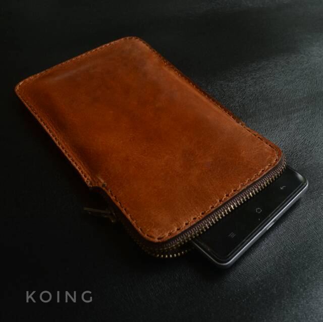 KOING Leather case HP gantung kulit asli premium