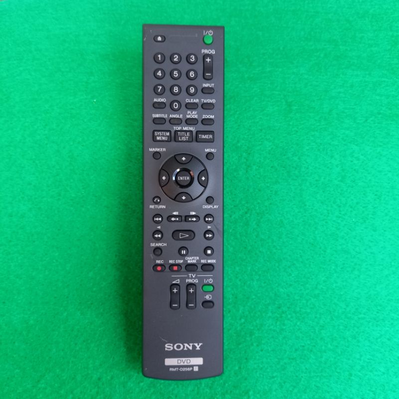 Remote DVD Home Theater SONY Original Asli . RMT - D256P .