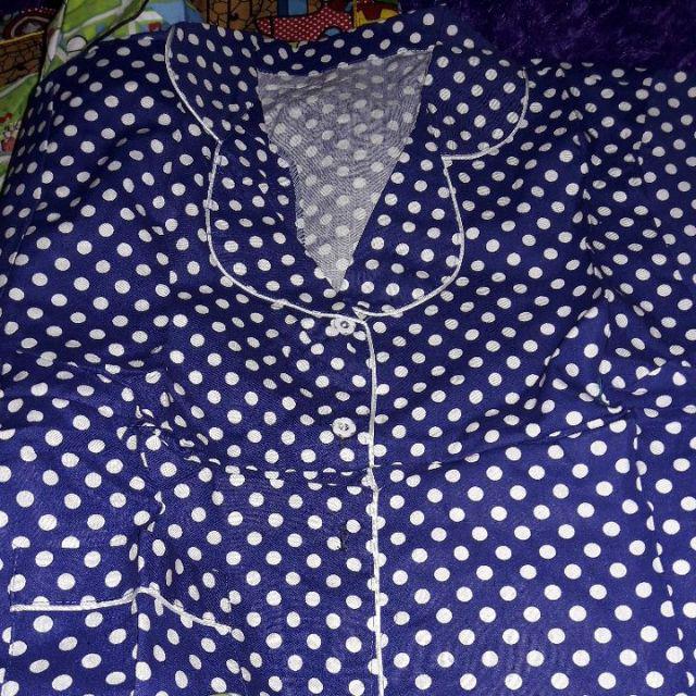 PIYAMA BAJU TIDUR ONDE POLKADOT SERIES !! PAKAIAN TIDUR
